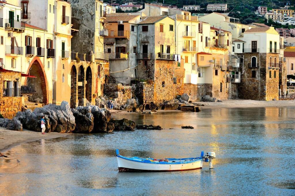 Lavatoioflats Casa Sul Mare E Sul Lavatoio Medievale A Cefalù Kültér fotó